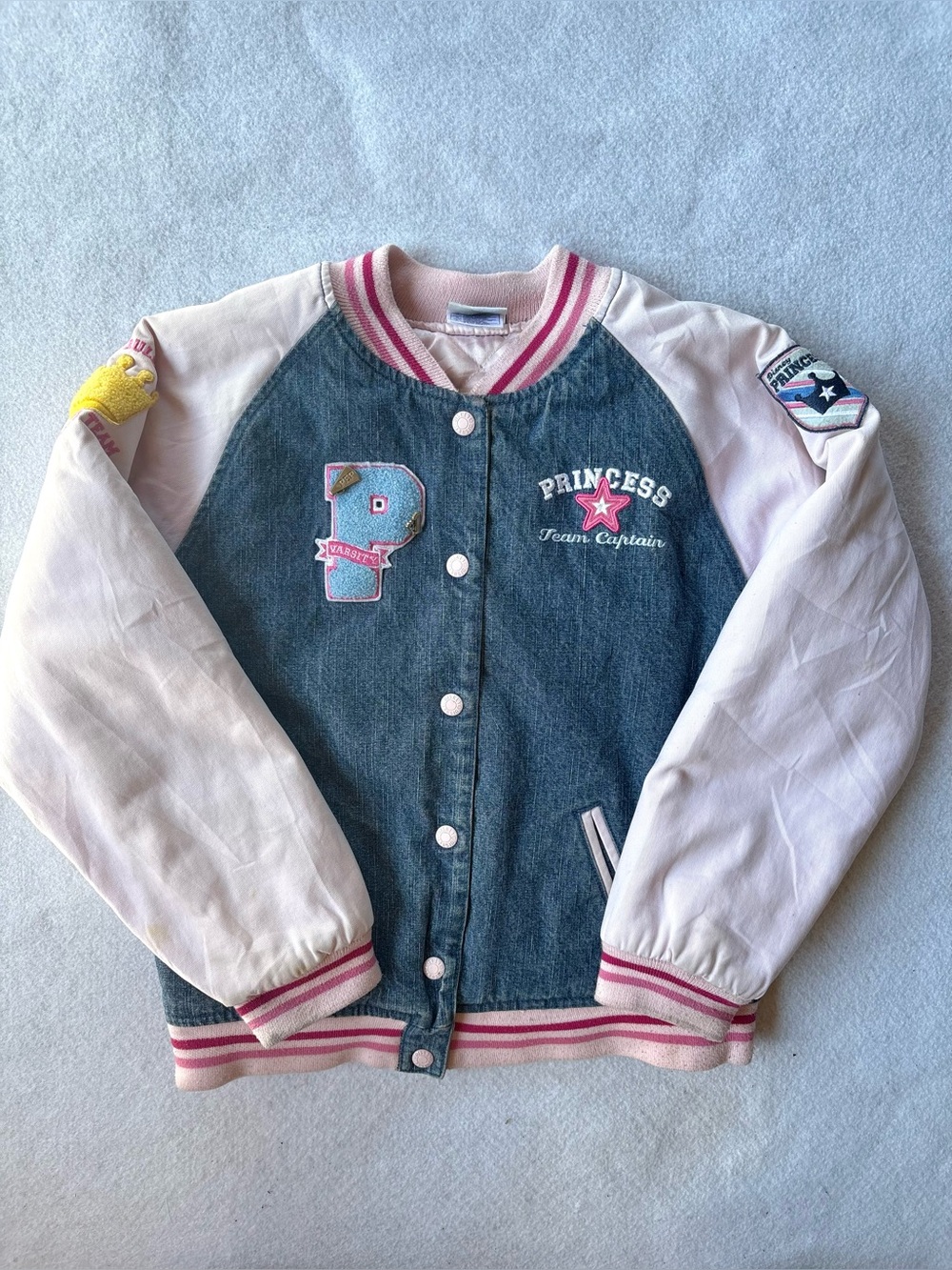 Vintage Disney Store Princess Varisty Jacket